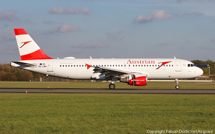 Austrian Airlines Airbus A320-214 (OE-LBN) | Photo 273633