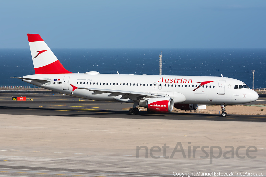 Austrian Airlines Airbus A320-214 (OE-LBN) | Photo 248488