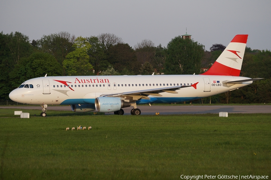 Austrian Airlines Airbus A320-214 (OE-LBO) | Photo 107785