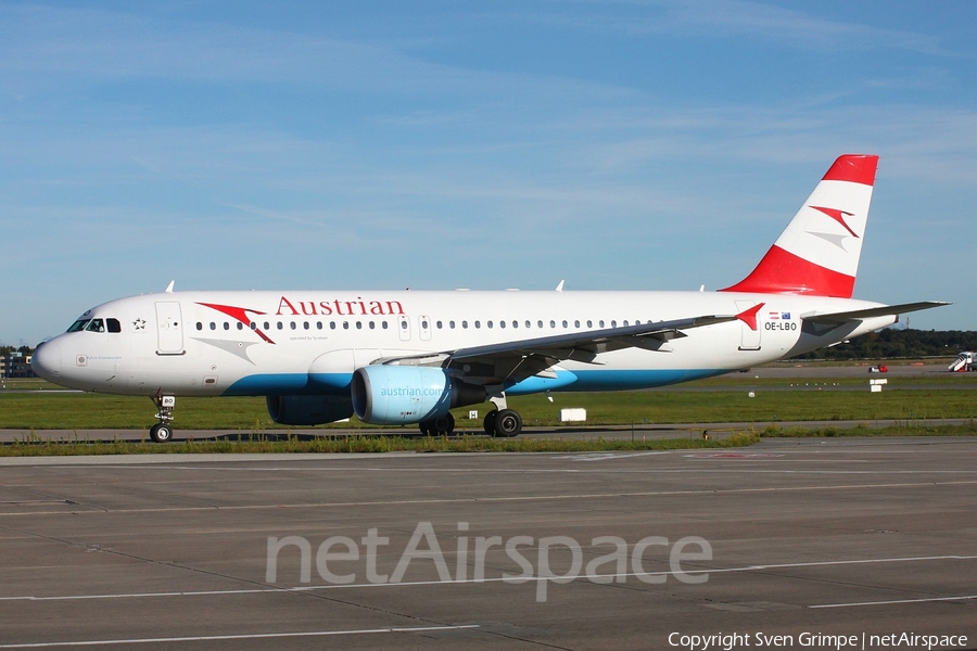 Austrian Airlines Airbus A320-214 (OE-LBO) | Photo 32068