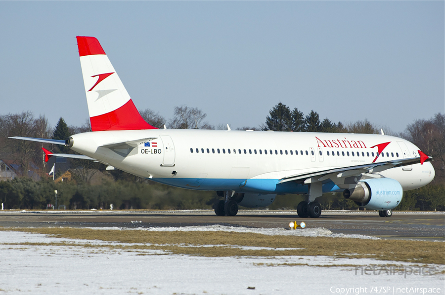 Austrian Airlines Airbus A320-214 (OE-LBO) | Photo 40395