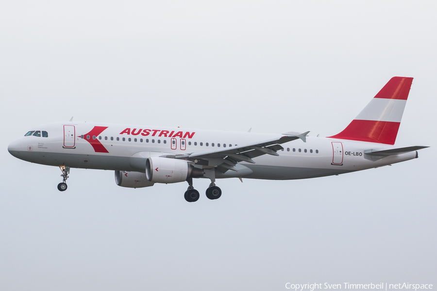 Austrian Airlines Airbus A320-214 (OE-LBO) | Photo 306318