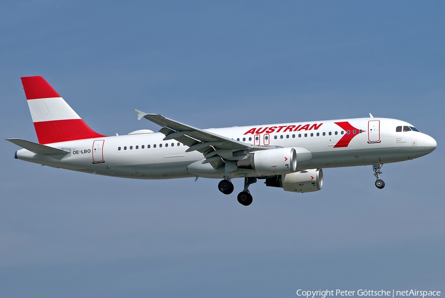 Austrian Airlines Airbus A320-214 (OE-LBO) | Photo 309097