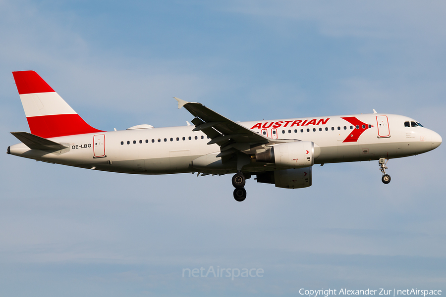 Austrian Airlines Airbus A320-214 (OE-LBO) | Photo 327253
