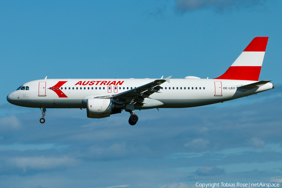 Austrian Airlines Airbus A320-214 (OE-LBO) | Photo 334883