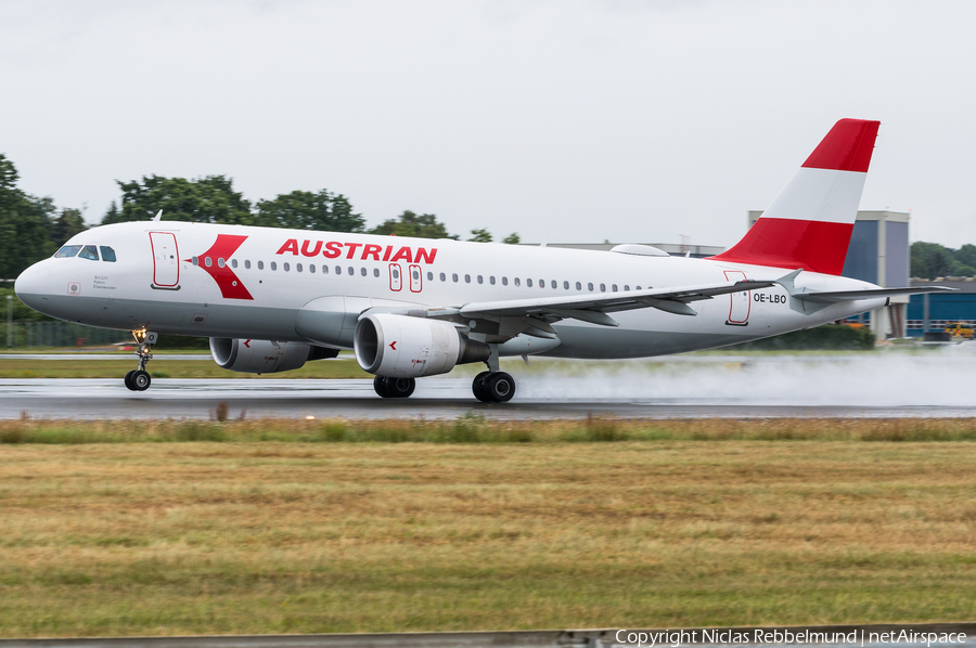 Austrian Airlines Airbus A320-214 (OE-LBO) | Photo 335162