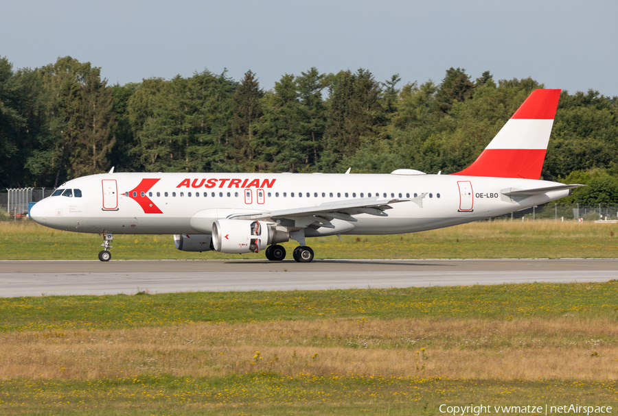 Austrian Airlines Airbus A320-214 (OE-LBO) | Photo 394661