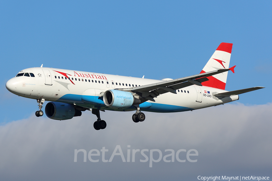 Austrian Airlines Airbus A320-214 (OE-LBO) | Photo 234751
