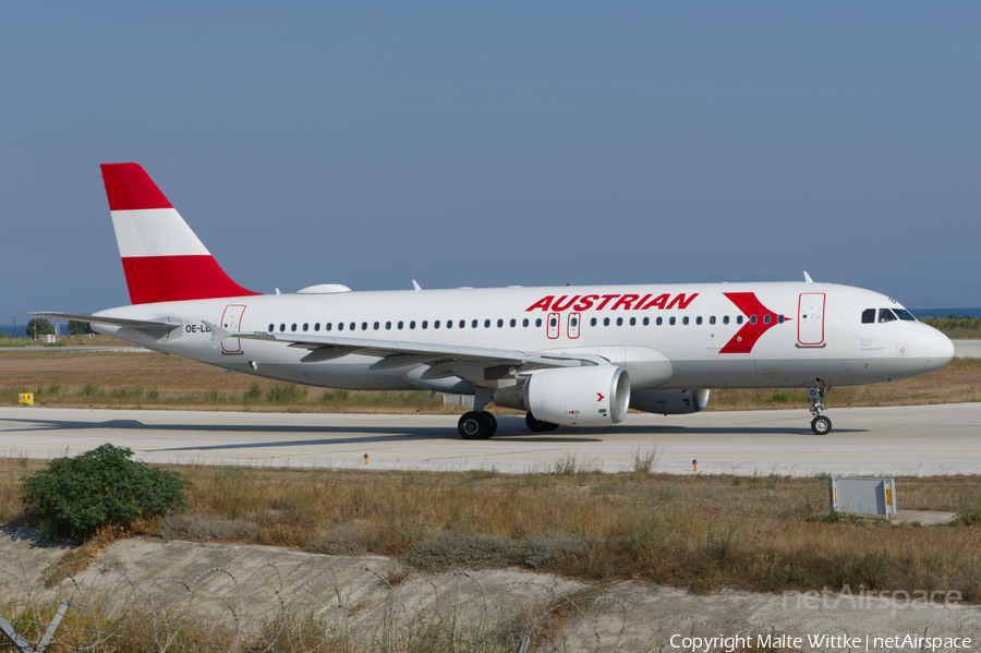 Austrian Airlines Airbus A320-214 (OE-LBO) | Photo 397499