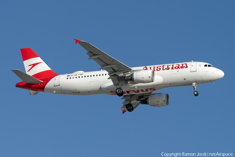 Austrian Airlines Airbus A320-214 (OE-LBP) | Photo 580917