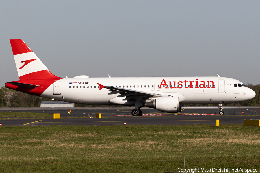 Austrian Airlines Airbus A320-214 (OE-LBP) | Photo 503424