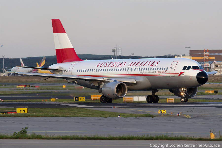 Austrian Airlines Airbus A320-214 (OE-LBP) | Photo 120267