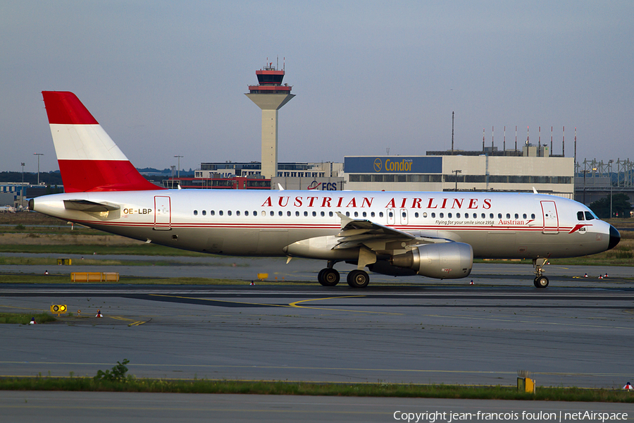 Austrian Airlines Airbus A320-214 (OE-LBP) | Photo 127892