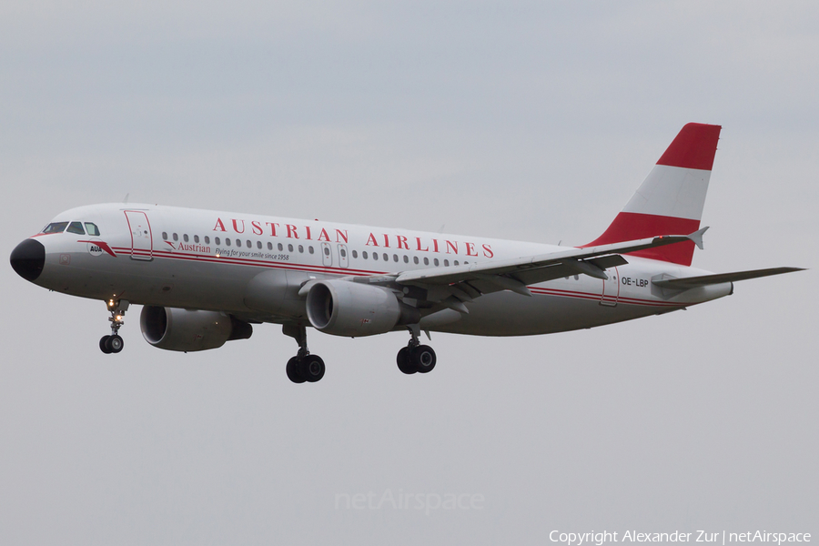 Austrian Airlines Airbus A320-214 (OE-LBP) | Photo 114692