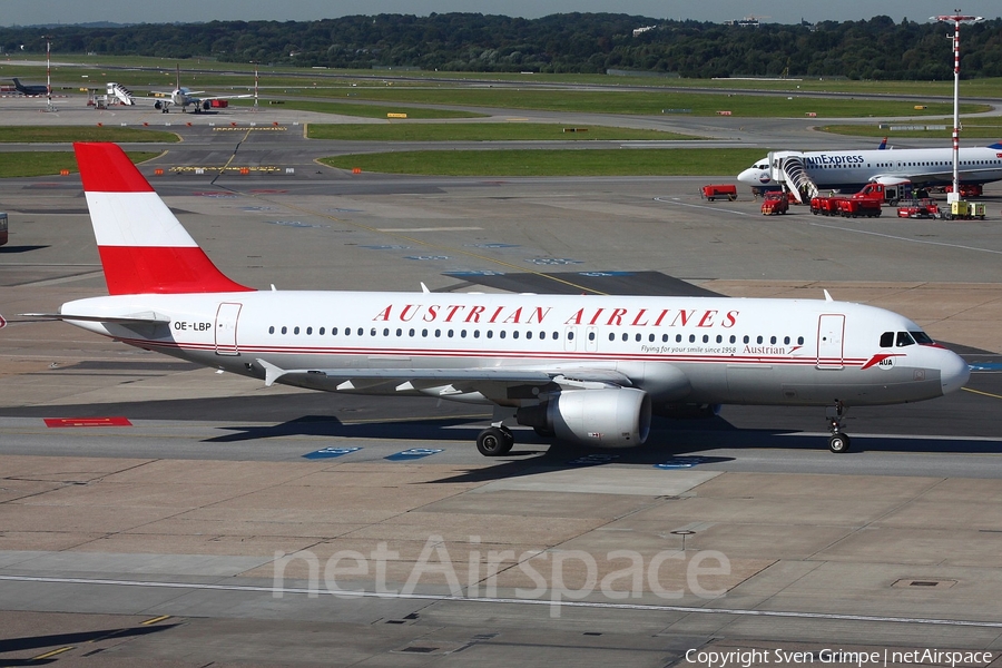Austrian Airlines Airbus A320-214 (OE-LBP) | Photo 120924