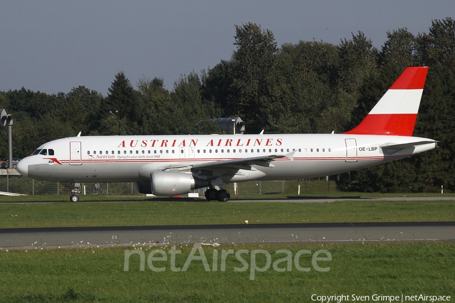 Austrian Airlines Airbus A320-214 (OE-LBP) | Photo 126356