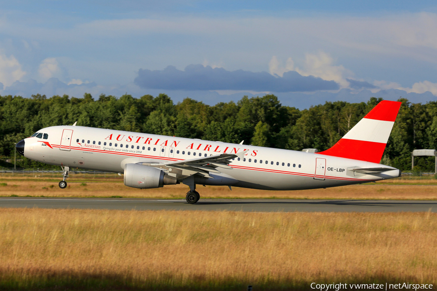 Austrian Airlines Airbus A320-214 (OE-LBP) | Photo 137145