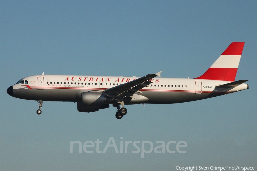 Austrian Airlines Airbus A320-214 (OE-LBP) | Photo 15937