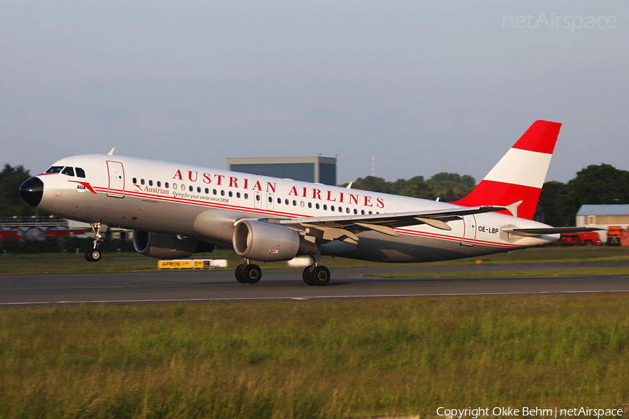 Austrian Airlines Airbus A320-214 (OE-LBP) | Photo 47863