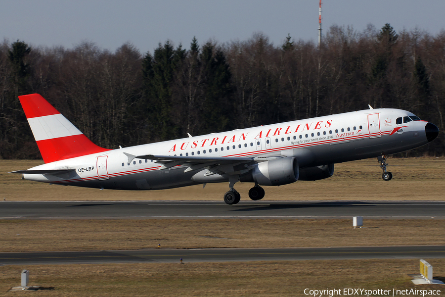 Austrian Airlines Airbus A320-214 (OE-LBP) | Photo 278687