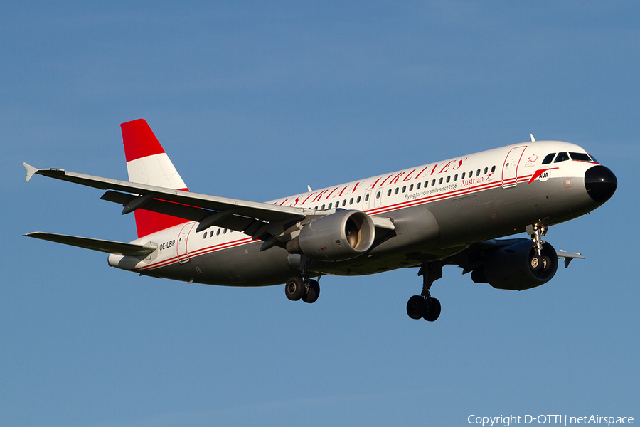 Austrian Airlines Airbus A320-214 (OE-LBP) | Photo 292156