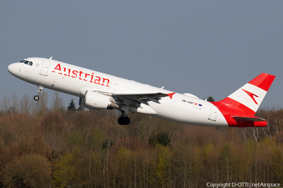 Austrian Airlines Airbus A320-214 (OE-LBP) | Photo 309032