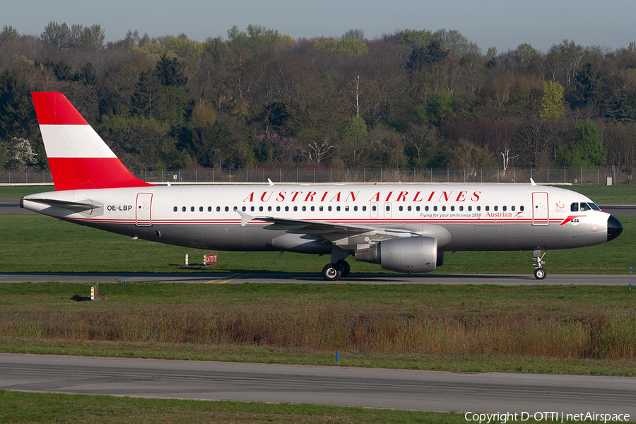 Austrian Airlines Airbus A320-214 (OE-LBP) | Photo 355475