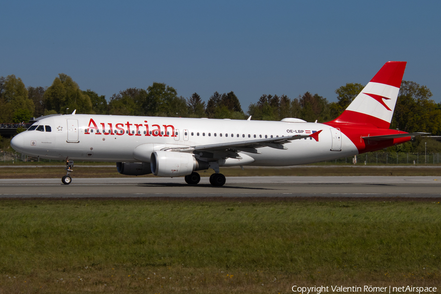 Austrian Airlines Airbus A320-214 (OE-LBP) | Photo 507303