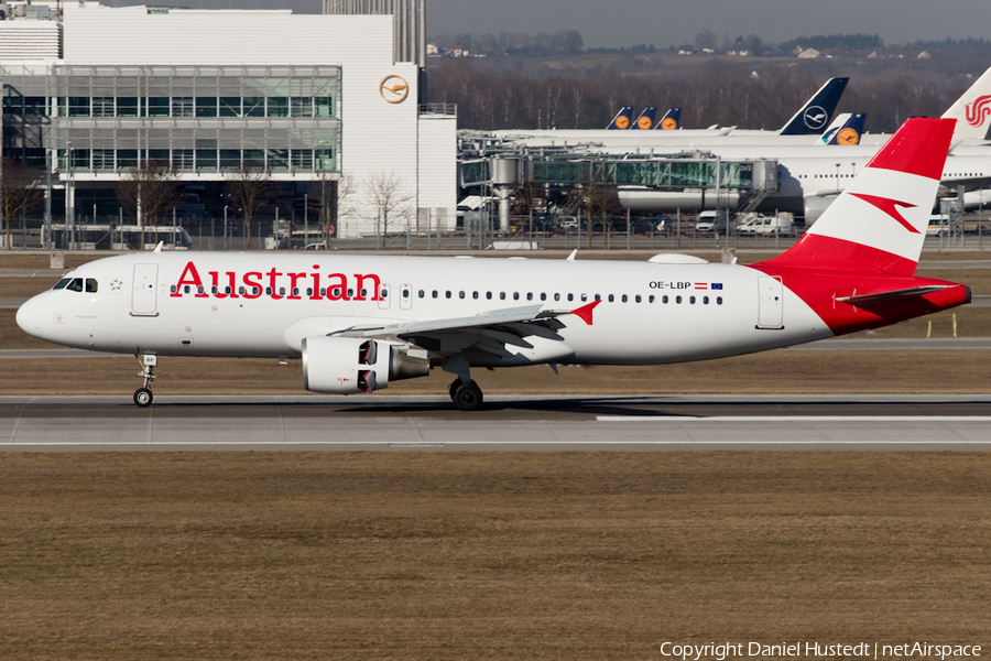 Austrian Airlines Airbus A320-214 (OE-LBP) | Photo 416872