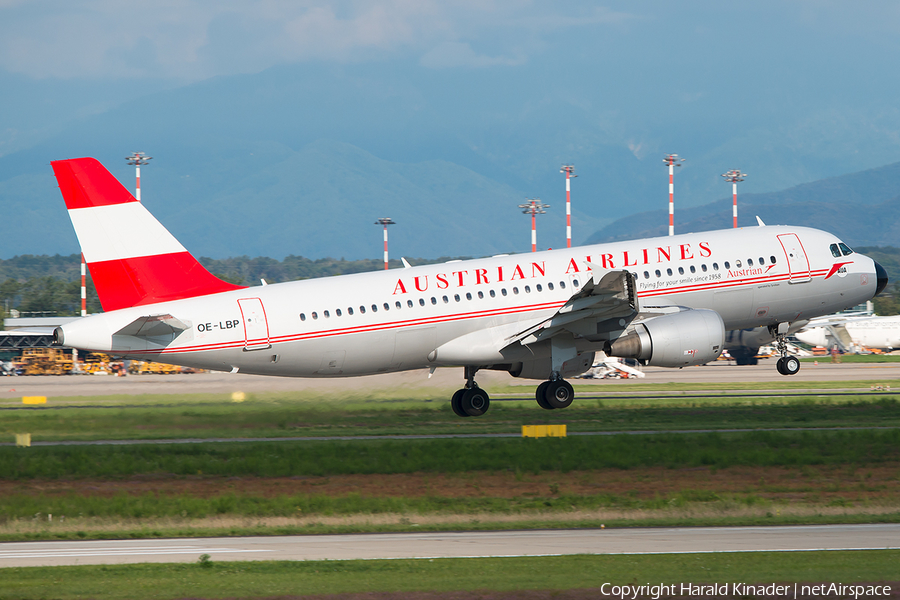 Austrian Airlines Airbus A320-214 (OE-LBP) | Photo 292658