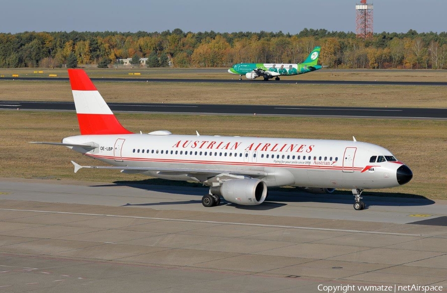 Austrian Airlines Airbus A320-214 (OE-LBP) | Photo 274127