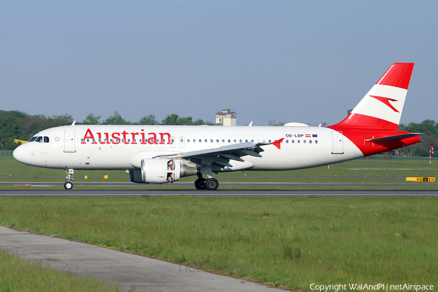 Austrian Airlines Airbus A320-214 (OE-LBP) | Photo 508977