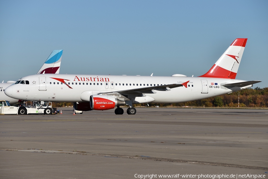 Austrian Airlines Airbus A320-214 (OE-LBQ) | Photo 453085