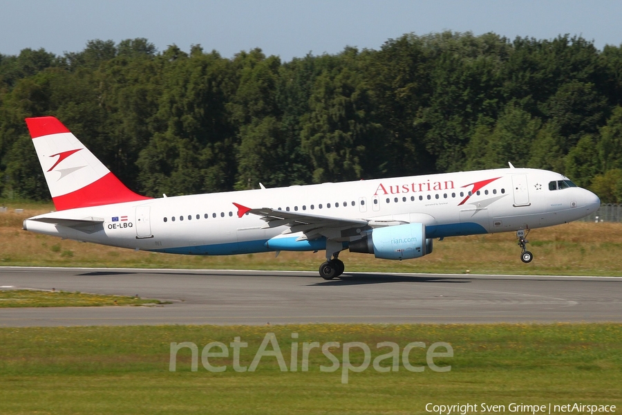 Austrian Airlines Airbus A320-214 (OE-LBQ) | Photo 28705