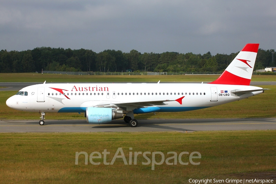 Austrian Airlines Airbus A320-214 (OE-LBQ) | Photo 35475