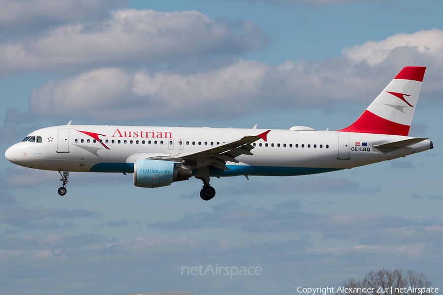 Austrian Airlines Airbus A320-214 (OE-LBQ) | Photo 153918