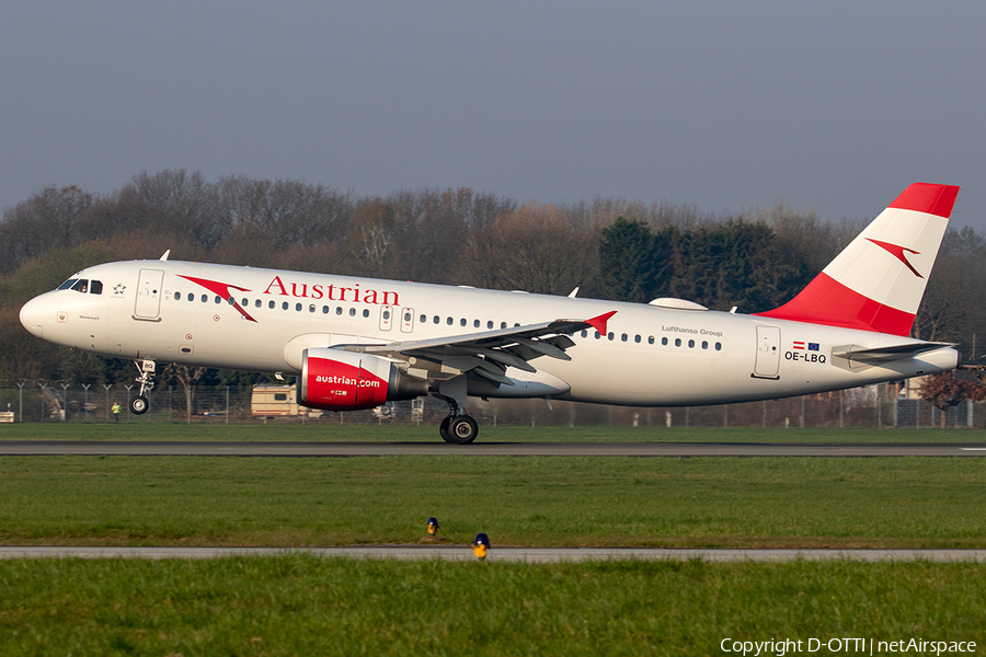 Austrian Airlines Airbus A320-214 (OE-LBQ) | Photo 310330