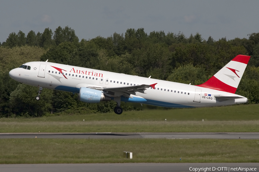 Austrian Airlines Airbus A320-214 (OE-LBQ) | Photo 408856