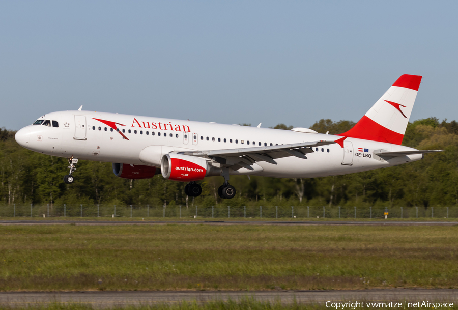 Austrian Airlines Airbus A320-214 (OE-LBQ) | Photo 507543