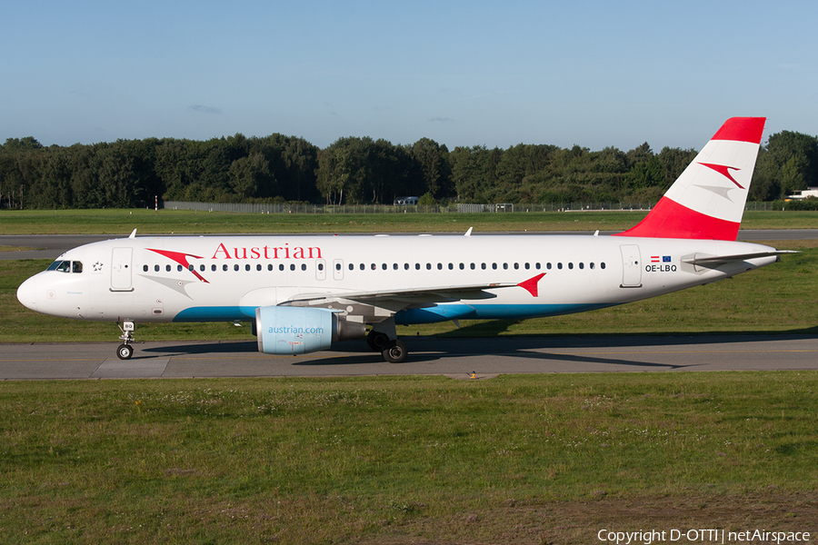 Austrian Airlines Airbus A320-214 (OE-LBQ) | Photo 513237