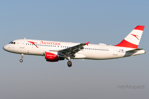 Austrian Airlines Airbus A320-214 (OE-LBQ) at  Hamburg - Fuhlsbuettel (Helmut Schmidt), Germany