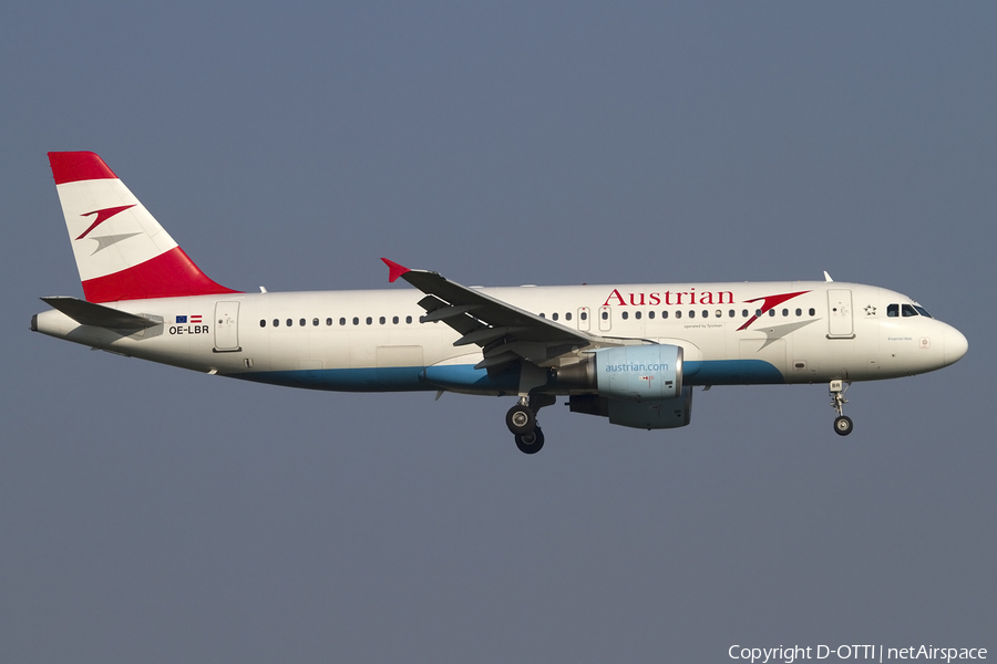 Austrian Airlines Airbus A320-214 (OE-LBR) | Photo 436006