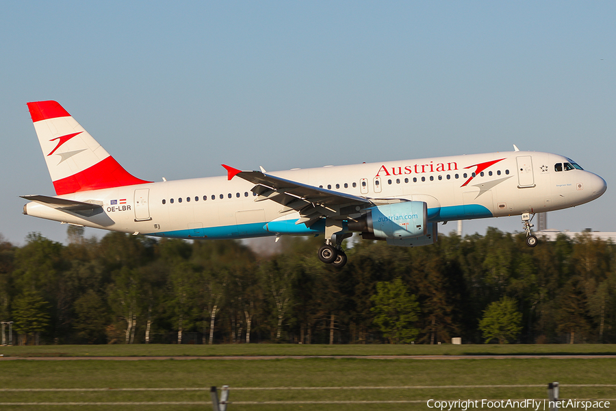 Austrian Airlines Airbus A320-214 (OE-LBR) | Photo 148142