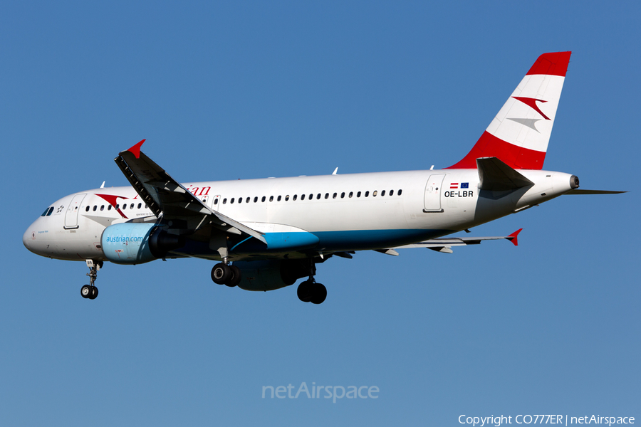 Austrian Airlines Airbus A320-214 (OE-LBR) | Photo 57176