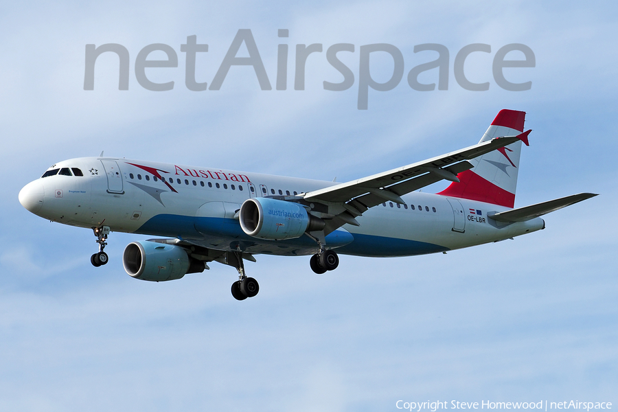 Austrian Airlines Airbus A320-214 (OE-LBR) | Photo 172854