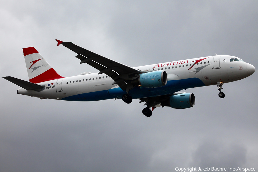 Austrian Airlines Airbus A320-214 (OE-LBR) | Photo 183758