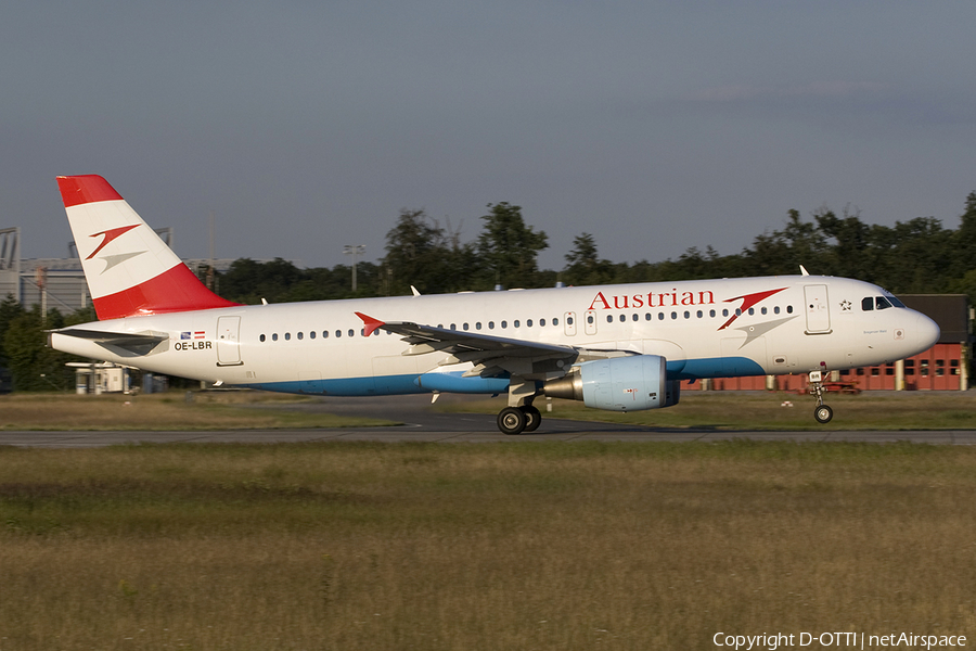 Austrian Airlines (Tyrolean) Airbus A320-214 (OE-LBR) | Photo 276463