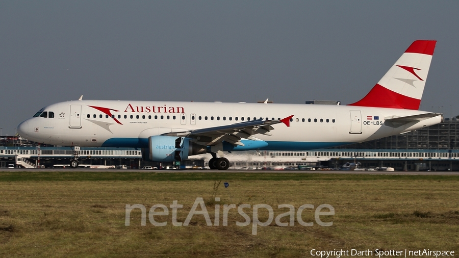 Austrian Airlines Airbus A320-214 (OE-LBS) | Photo 219604