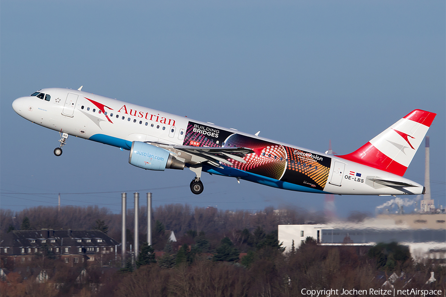 Austrian Airlines Airbus A320-214 (OE-LBS) | Photo 93850