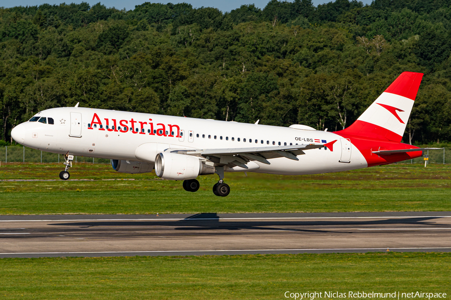 Austrian Airlines Airbus A320-214 (OE-LBS) | Photo 580763
